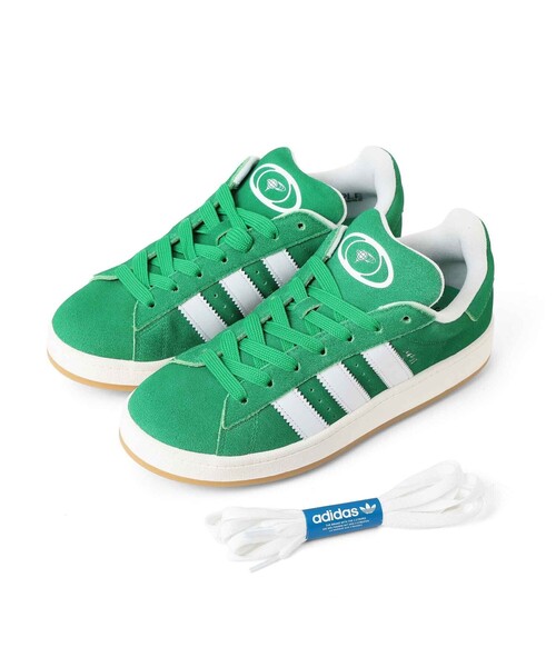 BEAMS GOLF(ビームスゴルフ)の「【別注】adidas Golf / Originals キャンパス 00s ゴルフ(23~28cm)(スニーカー・メンズ・グリーン・26.5cm/25.5cm/25.0cm/24.5cm/24.0cm/23.5cm/28.0cm/27.5cm/27.0cm/26.0cm/23㎝)」の2枚目の写真