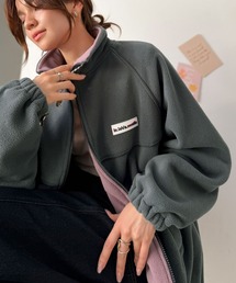 Java（ジャバ）の「《JaVa ジャバコラボ》配色で魅せる、大人のアウトドアスタイル。フリース配色ジップブルゾン（ブルゾン）」