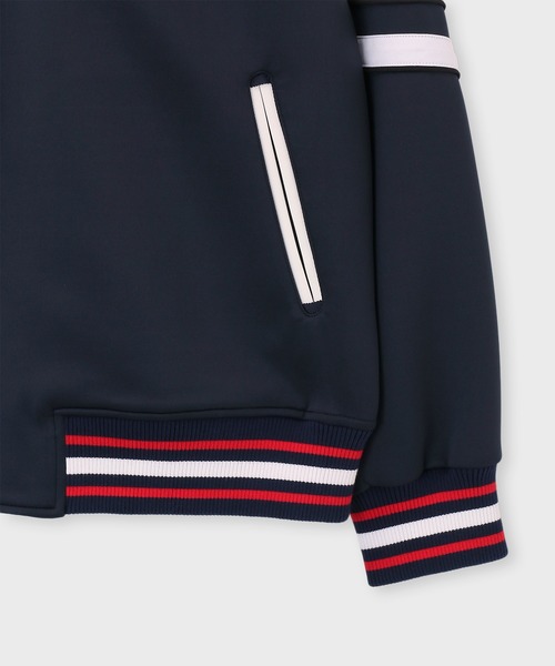 Psycho Bunny（サイコバニー）の「トラッドスポーツライク ボンバージャケット（ブルゾン・メンズ・ネイビー・X-LARGE/LARGE/MEDIUM）」の3枚目の写真