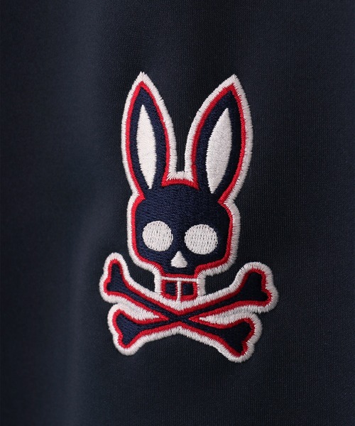 Psycho Bunny（サイコバニー）の「トラッドスポーツライク ボンバージャケット（ブルゾン・メンズ・ネイビー・X-LARGE/LARGE/MEDIUM）」の5枚目の写真