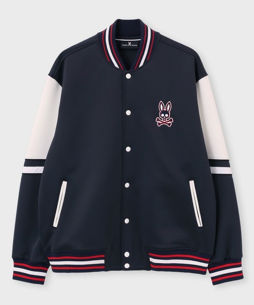 Psycho Bunny（サイコバニー）の「トラッドスポーツライク ボンバージャケット（ブルゾン・メンズ・ネイビー・X-LARGE/LARGE/MEDIUM）」の10枚目の写真
