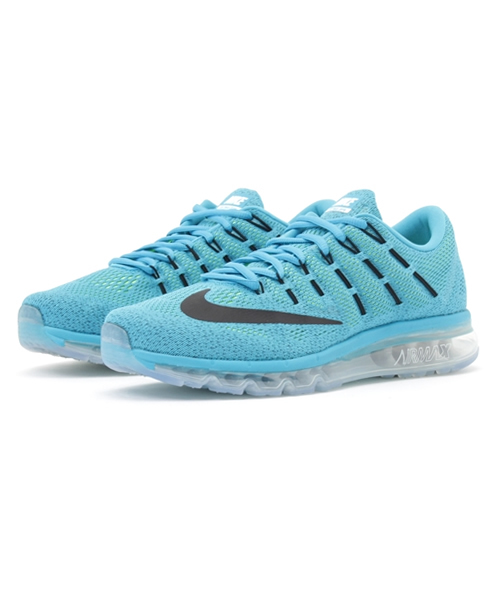 NIKE(ナイキ)の「NIKE(ナイキ) エアマックス2016(スニーカー・メンズ・ブラック/ロイヤルブルー・26cm/27cm/29cm/28cm/26.5cm/28.5cm/27.5cm)」の1枚目の写真