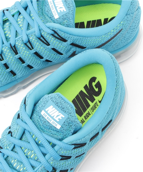 NIKE(ナイキ)の「NIKE(ナイキ) エアマックス2016(スニーカー・メンズ・ブラック/ロイヤルブルー・26cm/27cm/29cm/28cm/26.5cm/28.5cm/27.5cm)」の11枚目の写真