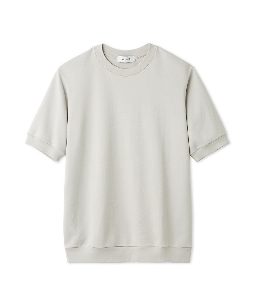 AOURE(アウール)の「JNJ ミルフィーユコットン SS(Tシャツ/カットソー・メンズ・アイボリー/モカ/ブルー/ブラック・SMALL/MEDIUM/LARGE/X-LARGE)」の5枚目の写真