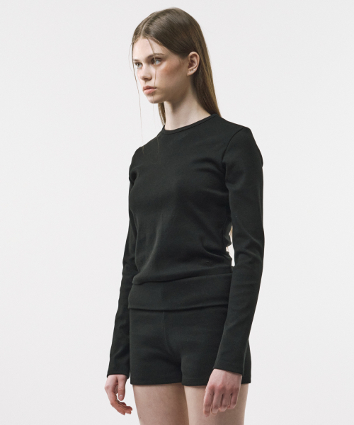 FOR THE WEATHER（フォーザウェザー）の「90年代エッセンシャルTシャツ（ブラック）（Tシャツ/カットソー・レディース・その他・FREE）」の2枚目の写真