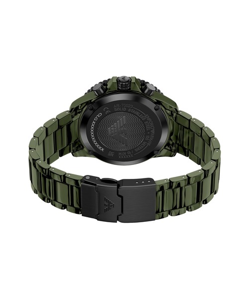 EMPORIO ARMANI（エンポリオアルマーニ）の「エンポリオ・アルマーニ 腕時計 メンズ アナログ セラミック AR70023（アナログ腕時計・メンズ・グリーン・FREE）」の3枚目の写真