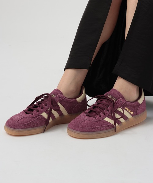 adidas(アディダス)の「【adidas(アディダス)】SPEZIAL (WOMENS)(スニーカー・レディース・ブラウン/ボルドー・LARGE/MEDIUM)」の1枚目の写真