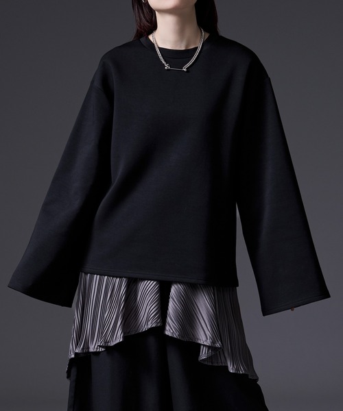 Ellno Loset(エルノロゼット)の「ウルフローズ刺繍ロンT(Tシャツ/カットソー・メンズ・ブラック/オフホワイト・SMALL/MEDIUM/LARGE)」の11枚目の写真