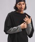RAGEBLUE（レイジブルー）の「STRIPED SLEEVE FAKE LAYERED LONG SLEEVE T-SHIRT/袖ボーダーフェイクレイヤードロンT（Tシャツ/カットソー・MEDIUM）」