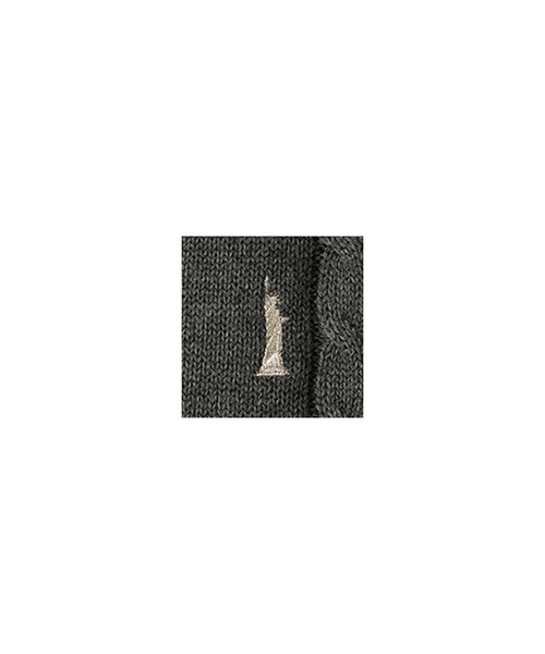 EASTBOY（イーストボーイ）の「カーディガン 綿×裏暖 プレーティング 7G ケーブル編 ライン入り 制服 スクールニット 中学生 高校生（カーディガン/ボレロ・キッズ・ネイビー/チャコール・11号/9号）」の18枚目の写真