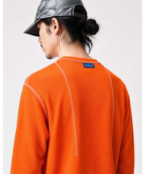 OVERGROW（オーバーグロウ）の「ベントメッシュレイヤーオレンジ（Tシャツ/カットソー・メンズ・その他・FREE）」の4枚目の写真