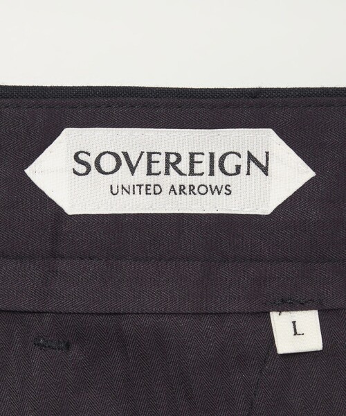 SOVEREIGN(ソブリン)の「<SOVEREIGN> チョーク ストライプ 1プリーツ スラックス RELAX MODEL(スラックス・メンズ・ネイビー・L)」の15枚目の写真
