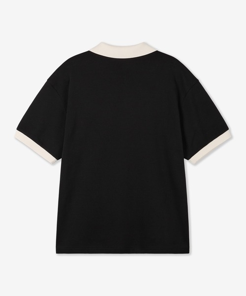 TNGT(ティーエヌジーティー)の「TNGT(ティーエヌジーティー)Kinoshita 配色スリットネックTシャツ(Tシャツ/カットソー・メンズ・ライトグリーン/ブラック・L/M)」の10枚目の写真