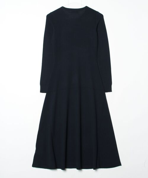 LAUREN RALPH LAUREN（ローレン ラルフ ローレン）の「ウール クルーネック セーター ドレス（ワンピース・レディース・ネイビー系1・XXS/XS/L/M/S）」の2枚目の写真