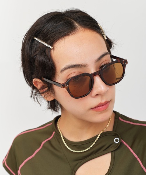 atmos pink(アトモスピンク)の「atmos pink Basic Frame Sunglasses / アトモス ピンク ベーシック フレーム サングラス(サングラス・レディース・ブラック/ブラウン・FREE)」の13枚目の写真