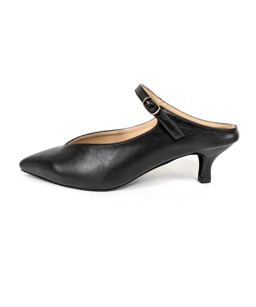SOROTTO(ソロット)の「【軽量】5cmヒール ポインテッドトゥミュールサンダル パンプス(パンプス・レディース・ブラック/キャメル/シルバー・24.5cm/22.5cm/24.0cm/23.5cm/23.0cm)」の13枚目の写真