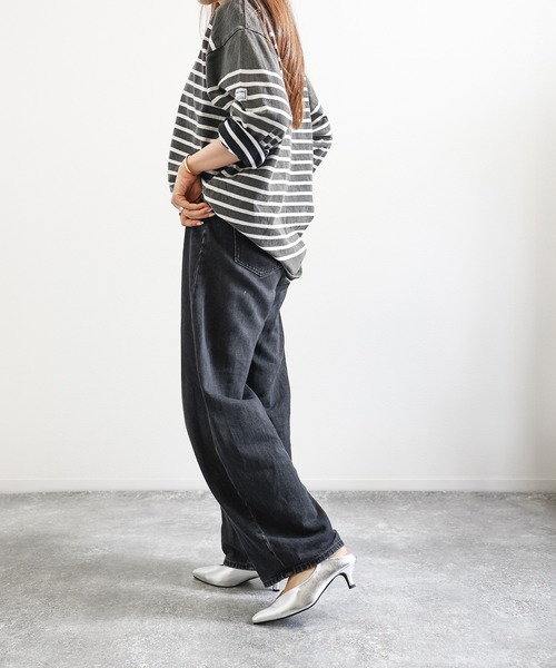 SOROTTO(ソロット)の「【軽量】5cmヒール ポインテッドトゥミュールサンダル パンプス(パンプス・レディース・ブラック/キャメル/シルバー・24.5cm/22.5cm/24.0cm/23.5cm/23.0cm)」の16枚目の写真