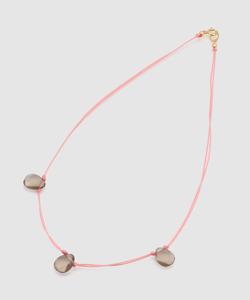 JOURNAL STANDARD(ジャーナルスタンダード)の「【STEEN/スティーン】 PINK LAGOON NECKLACE(ネックレス・レディース・ピンク・FREE)」の2枚目の写真