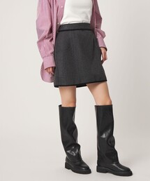 <CITEN>ウールライクタイトミニスカート