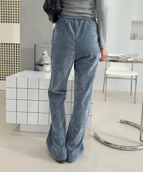 Ada.(エイダ)の「カット コーデュロイ フレア パンツ(その他パンツ・レディース・ブラウン/ブルー/ブラック・FREE)」の14枚目の写真