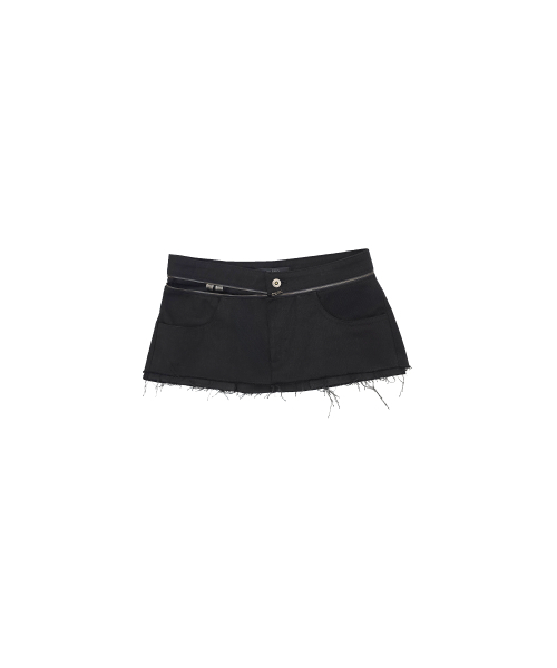 DOGMA EHKS(ドグマ エックス)の「ZIP BELT MINI SKIRT(スカート・レディース・その他・SMALL/MEDIUM)」の2枚目の写真