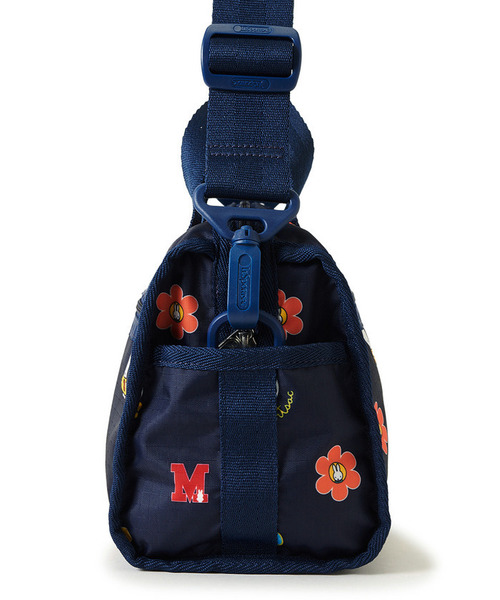 Miffy( ミッフィー)の「【LeSportsac×Miffy】MINI DUFFEL CROSSBODY ミッフィーネイビーポルカドット(ショルダーバッグ・レディース・ブルー・FREE)」の5枚目の写真