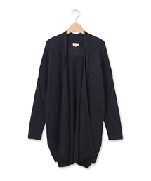 HusHusH | ケーブルロングニットカーディガン(カーディガン/ボレロ)