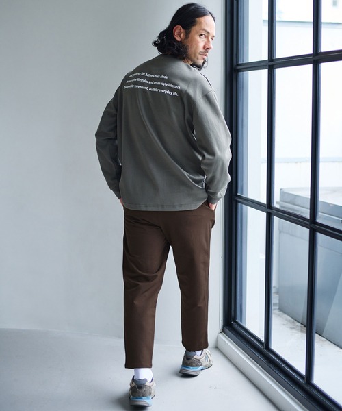 AXCXM（アクスシーム）の「mp15537-URBAN TECH-TRAD TAPERED テーパードパンツ(AXM-BFA0016)（その他パンツ・メンズ・ブラウン/ブラック/アイボリー・M/XL/L）」の15枚目の写真