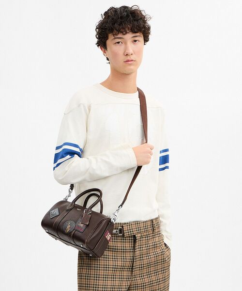 COACH コーチ 専用商品 コンパス バッグ 25・ラブド レザー・ステッカー（ショルダーバッグ