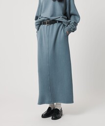 ER（イーアール）の「＜ER＞ウォッシュド スウェット ロングスカート（スカート）」