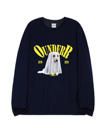 OUNDERR（オアンダーアール）の「BOO オーバーサイズ ロングスリーブ 4 COLORS（Tシャツ/カットソー）」