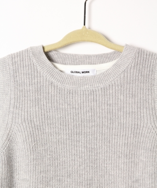 GLOBAL WORK（グローバルワーク）の「【キッズ】ニットベストツキプルオーバー半袖/719042（Tシャツ/カットソー・キッズ・ホワイト/ピンク/グレー・MEDIUM/X-LARGE/LARGE/SMALL）」の5枚目の写真