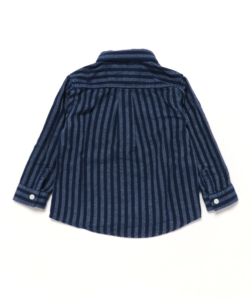 GLOBAL WORK（グローバルワーク）の「【キッズ】フランネルガラシャツ/726817（シャツ/ブラウス・キッズ・レッド/ブラック/ネイビー/ライトイエロー/グリーン/レッド系その他・LARGE/SMALL/MEDIUM/X-LARGE）」の11枚目の写真