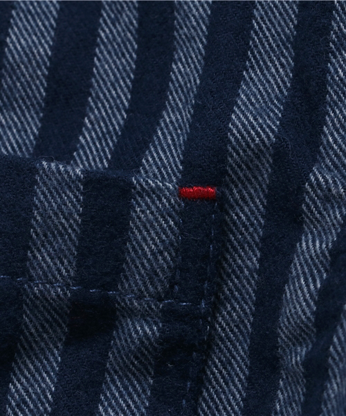 GLOBAL WORK（グローバルワーク）の「【キッズ】フランネルガラシャツ/726817（シャツ/ブラウス・キッズ・レッド/ブラック/ネイビー/ライトイエロー/グリーン/レッド系その他・LARGE/SMALL/MEDIUM/X-LARGE）」の9枚目の写真