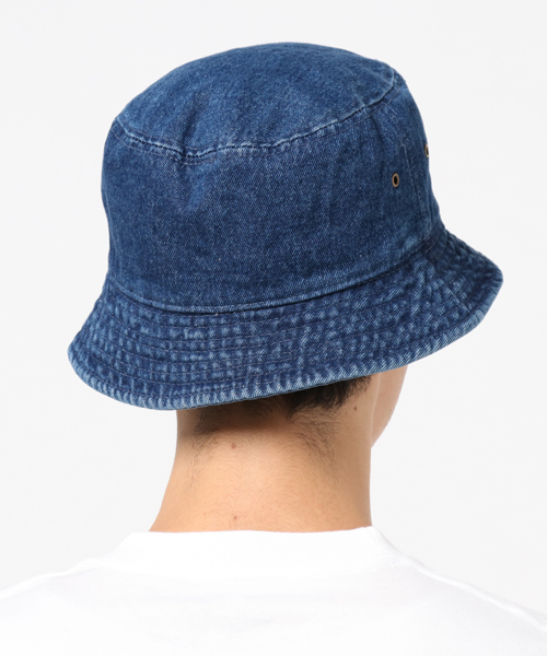 ALDIES（アールディーズ）の「Light Hat 刺繍入り バケットハット（ハット・メンズ・ネイビー/カモフラージュ/ブラック/ライトブルー・FREE）」の5枚目の写真