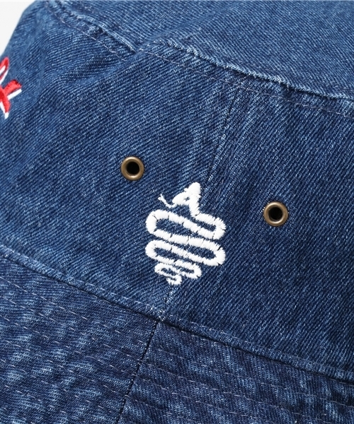 ALDIES（アールディーズ）の「Light Hat 刺繍入り バケットハット（ハット・メンズ・ネイビー/カモフラージュ/ブラック/ライトブルー・FREE）」の7枚目の写真