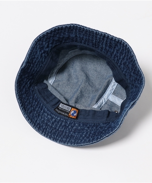 ALDIES（アールディーズ）の「Light Hat 刺繍入り バケットハット（ハット・メンズ・ネイビー/カモフラージュ/ブラック/ライトブルー・FREE）」の8枚目の写真