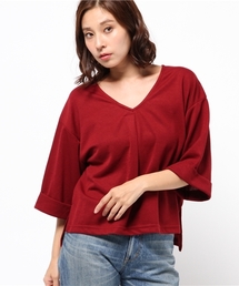 VENCEEXCHANGE | 抜き衿ワイドスリーブプルオーバー(Tシャツ/カットソー)