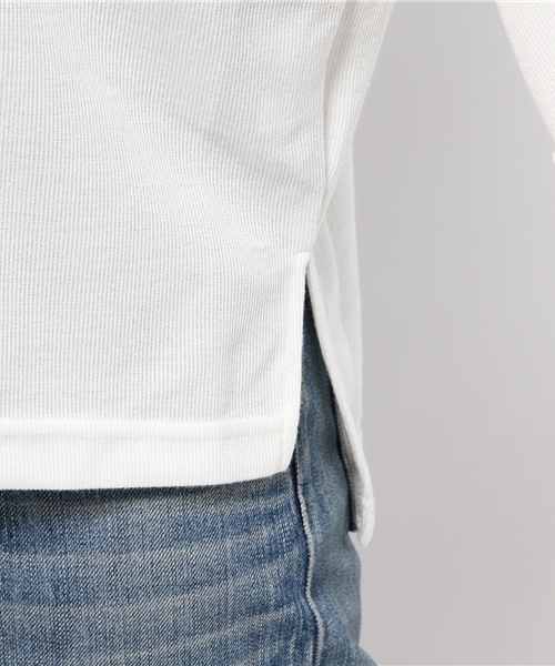 VENCEEXCHANGE（ヴァンスエクスチェンジ）の「抜き衿ワイドスリーブプルオーバー（Tシャツ/カットソー・レディース・ブラック/ワインレッド/ブラウン/オフホワイト/グレー・MEDIUM）」の12枚目の写真