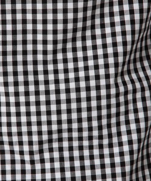 UNITED ARROWS（ユナイテッドアローズ）の「UDET カラー ギンガム シャツ（シャツ/ブラウス・メンズ・ワインレッド/ブラック・41cm/39cm/37cm/40cm/36cm/43cm/38cm/42cm）」の9枚目の写真