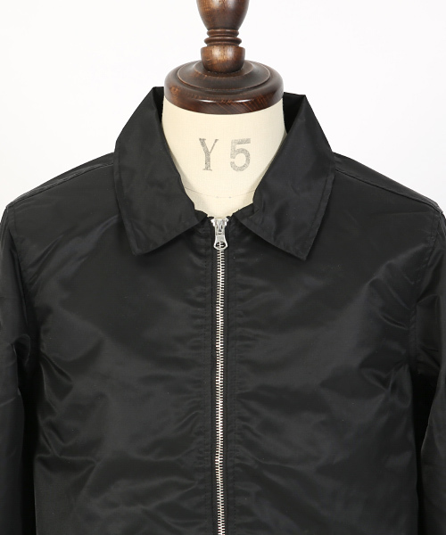 Rocky Monroe（ロッキーモンロー）の「襟付きナイロンMA-1ジャケット（ミリタリージャケット・メンズ・ネイビー/ブラック/カーキ・L/M）」の20枚目の写真