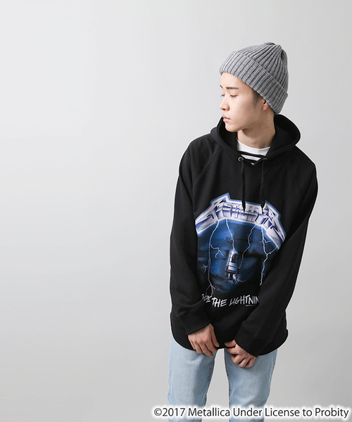 METALLICA（メタリカ）の「∴WEGO/METALLICAラグランパーカー（パーカー・メンズ・ブラック・LARGE/MEDIUM）」の13枚目の写真