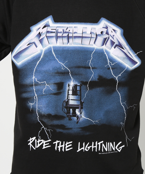 METALLICA（メタリカ）の「∴WEGO/METALLICAラグランパーカー（パーカー・メンズ・ブラック・LARGE/MEDIUM）」の6枚目の写真