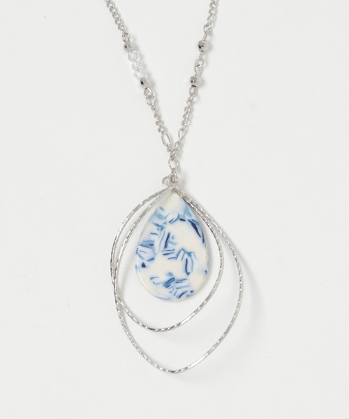 チャイハネ（チャイハネ）の「【チャイハネ】ティアリーネックレス（ネックレス・レディース・ピンク/ブラウン/ターコイズブルー/ブルー・FREE）」の10枚目の写真