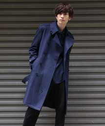 FACTOTUM |  【VALLIS】ライトメルトントレンチコート(トレンチコート)