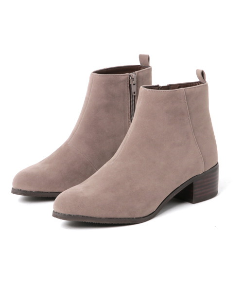 WA ORiental TRaffic（ダブルエーオリエンタルトラフィック）の「秋冬新作★ポインテッドトゥショートブーツ★7805（ブーツ・レディース・ブラウン/ブラック/ベージュ・3L/L/LL/M/S/SS）」の3枚目の写真