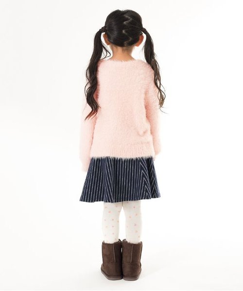 Seraph（セラフ）の「シャギーセーター（ニット/セーター・キッズ・サックスブルー/アイボリー/ベビーピンク・140/80/110/130/100/120/90/95）」の5枚目の写真