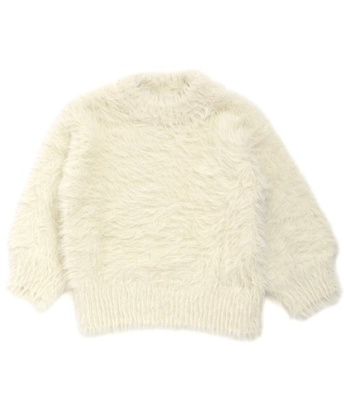 Seraph（セラフ）の「シャギーセーター（ニット/セーター・キッズ・サックスブルー/アイボリー/ベビーピンク・140/80/110/130/100/120/90/95）」の10枚目の写真