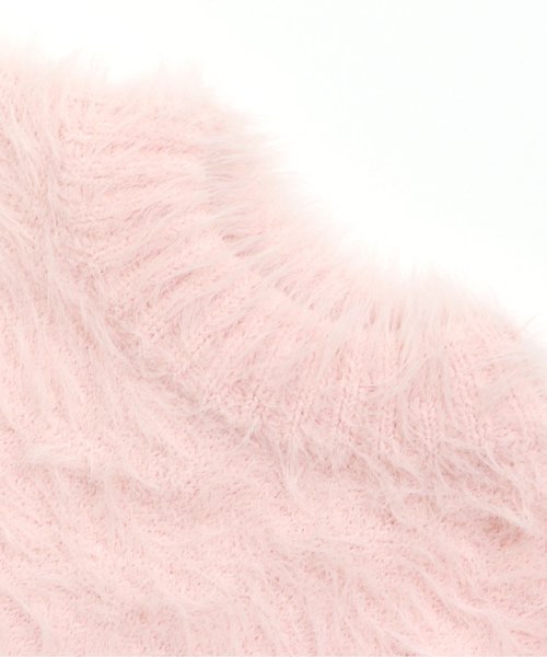 Seraph（セラフ）の「シャギーセーター（ニット/セーター・キッズ・サックスブルー/アイボリー/ベビーピンク・140/80/110/130/100/120/90/95）」の14枚目の写真