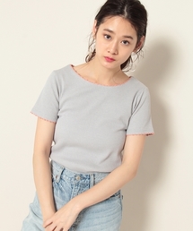 PAGEBOY | ハイピングリブピコTシャツ(Tシャツ/カットソー)
